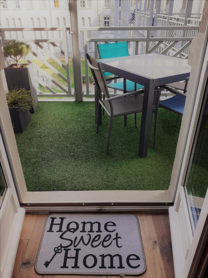 Charmant Studio En Duplex Esprit Loft Avec Balcon Vue Mer, Et Piscine Exterieure Le Croisic Exterior foto